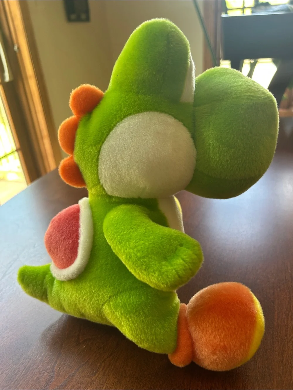 Nintendo Green Yoshi Plush with Orange & Yellow Feet